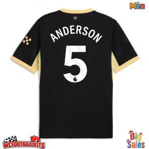Manchester City Elliot Anderson #5 Replica Away Stadium Shirt 2026-27 Short Sleeve